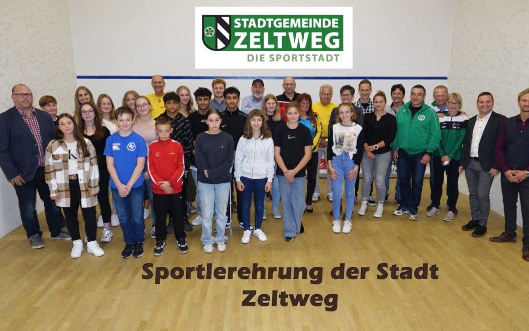 Sportlerehrung der Sportstadt Zeltweg